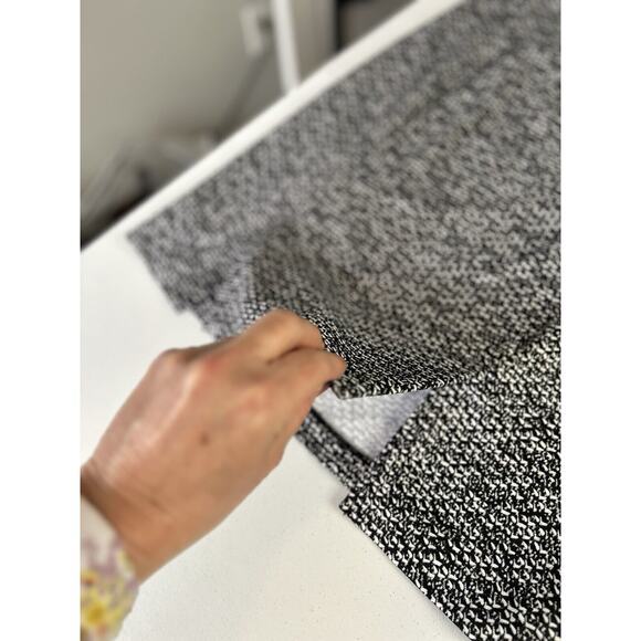 Michael Kors‎ Pencil Skirt Size 14 Black White Patterned Straight Career Stretch - Picture 8 of 9